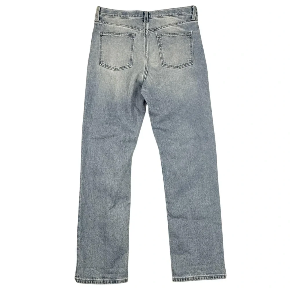 Old Navy Jeans Boys 18 Blue Distressed Loose Built-In Flex Denim Adjustable Wais